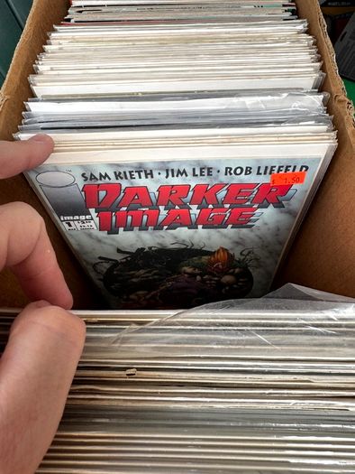 Indie Long Comic Box w 325 Comics for Sale