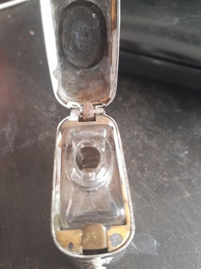 old traveling inkwell