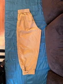 ASOS balloon corduroy trousers, size M