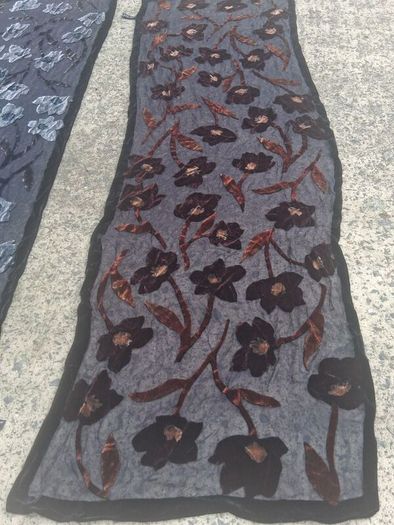 2 X Basta Cosi 5ft Italian Designer Scarves
