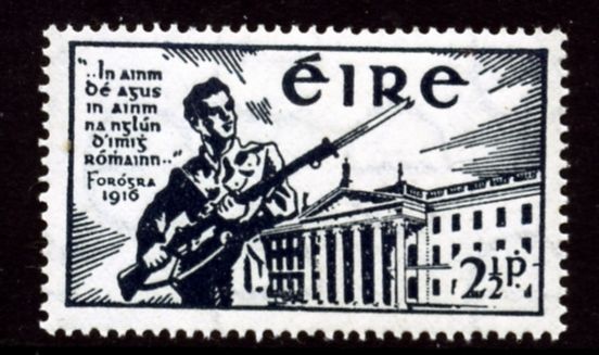 1941 Ireland 25th Anniversary of the Easter Rising (pictorial issue) Commemorative Stamp Mint Hinged