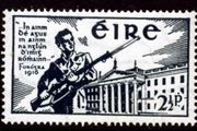 1941 Ireland 25th Anniversary of the Easter Rising (pictorial issue) Commemorative Stamp Mint Hinged