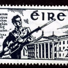 1941 Ireland 25th Anniversary of the Easter Rising (pictorial issue) Commemorative Stamp Mint Hinged