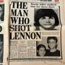 5x John Lennon Beatles death headline newspapers Image 2