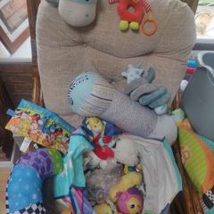 Baby Mats, Rattlers, Teddy's, Support Pillows, music toys etc