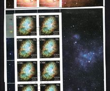 2009 Ireland Europa (International Year of Astronomy) Stamp Sheetlet Plate 1B1B1B1B Fine Used with Dublin cancel of 15th May 2009 (First day of issue)