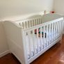 Mamas and Papas Flyn Cot Bed and Mattress -  Like New Image 2
