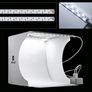 LED Portable Photography Box with Backgrounds Image 5