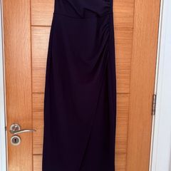 Navy long Dress size uk 8