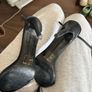 Steve Madden black strappy heels size 5 Image 5