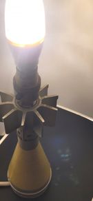trench art lamp