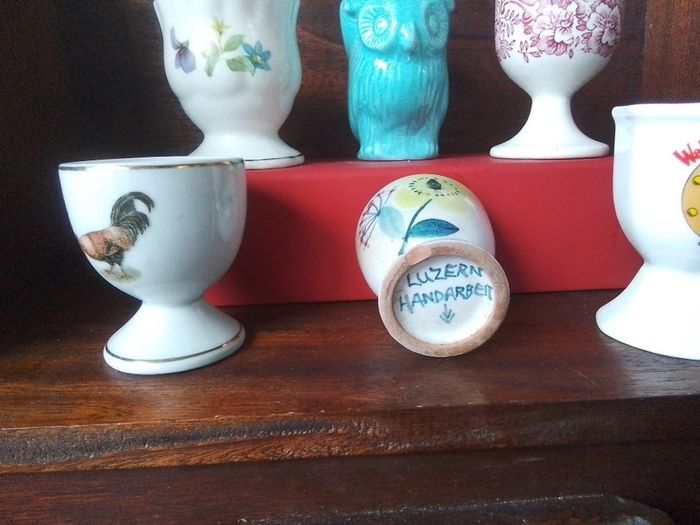 Mixed set of Eggcups