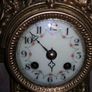 1850 French gilded mantel clock Image 3