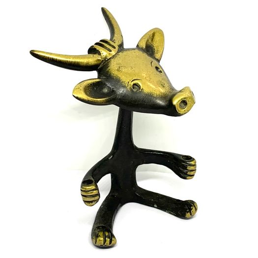 Rare Mid Century Walter Bosse Cow Pencil holder