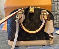 Authentic Louis Vuitton Alma BB Monogram Canvas