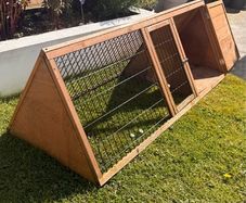 hutch and run(negotiable)