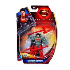 New Dc Comics Man Of Steel Krypton Combat Superman Action Figure
