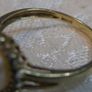 PRICE DROP 14K Gold Cultured Pearl and Diamond Cluster Ring, Size N, Vintage Style, 2.5g Image 4