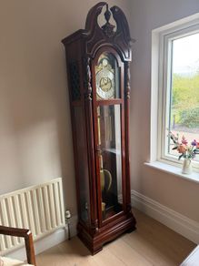 Vintage grandfather clock