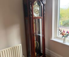 Vintage grandfather clock