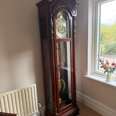 Vintage grandfather clock