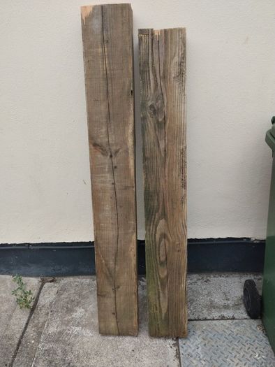 wooden beams