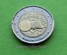 Luxembourg 2007 year Uncirculated 2 Euro coin.