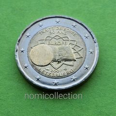 Luxembourg 2007 year Uncirculated 2 Euro coin.