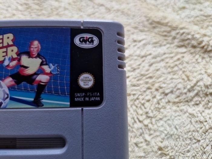 Super Soccer Snes Super Nintendo Arcade Retro Games Original