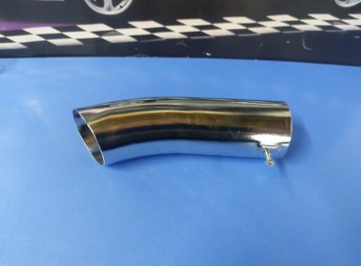 Chrome exhaust tip