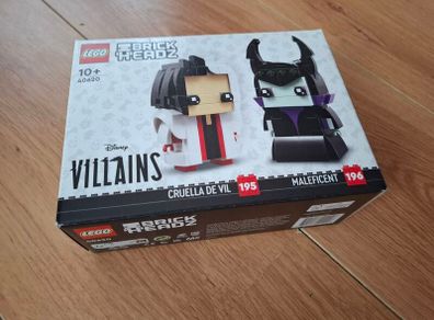 LEGO Brick Headz  Disney Villains 40620 Cruella & Maleficent