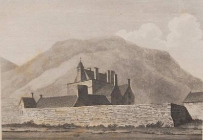 1797 Engraving Newcastle Castle Co Down
