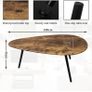 Coffee Table for Living Room Small Mid Century Cof Image 6