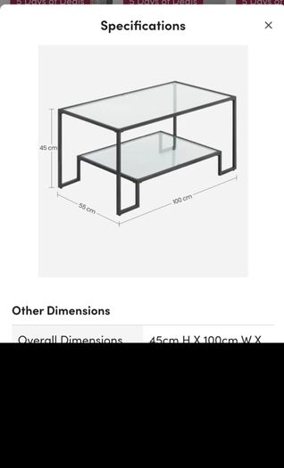 Glass Table