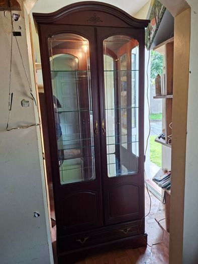 Corner Display Cabinet, Kitchen or Sitting Room.