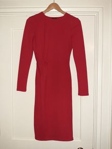 Beautiful Red Boohoo Dress Size 12