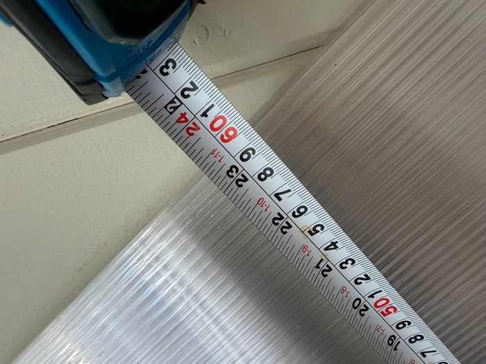 5 x Polycarbonate sheets (3m x 59cms)