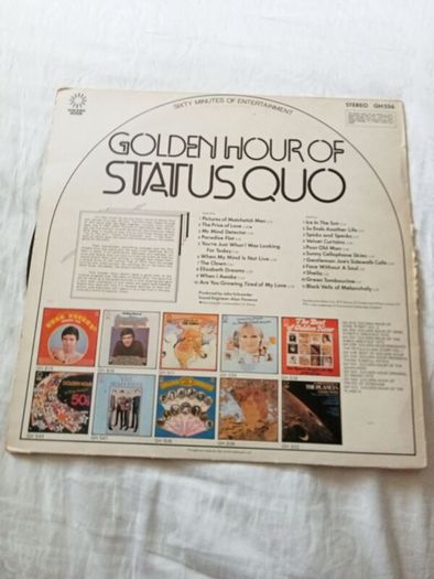 Golden Hour of Status Quo Vinyl LP