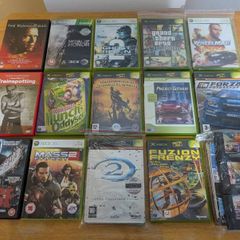 Xbox games and DVDs