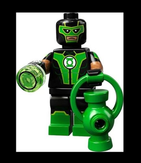 Lego GREEN LANTERN Minifigure Lego D C Superheroes Lego Minifigure