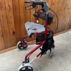 Mobility Walker/Aid  (as new) with seat, brakes and storage - new
