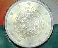 Portugal 2 Euro Base Metals Proof Coin 2024 - April 25th 50 years