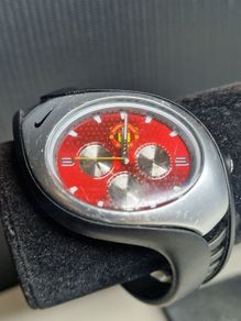 Nike Manchester United Chronograph Watch Rare Collectible