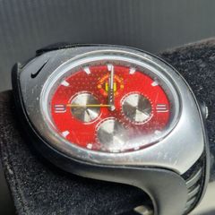 Nike Manchester United Chronograph Watch Rare Collectible