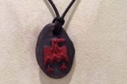Coyote Totem Energy Stones Necklace