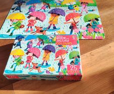 Usborne Book and Jigsaw Colours 25 Pieces Excellent Condition