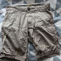 Selected Homme Tailored Chino Shorts (2-Pack: Khaki & Grey) - Size W30-W31
