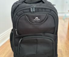 MATEIN 2 in 1 Travel Backpack with Wheels, Rucksack with Wheels Cabin Size