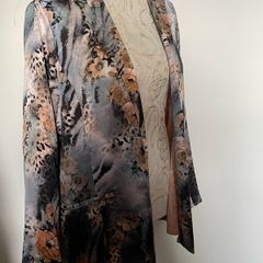 AD LIB ladies floral lightweight blazer size 14 - New