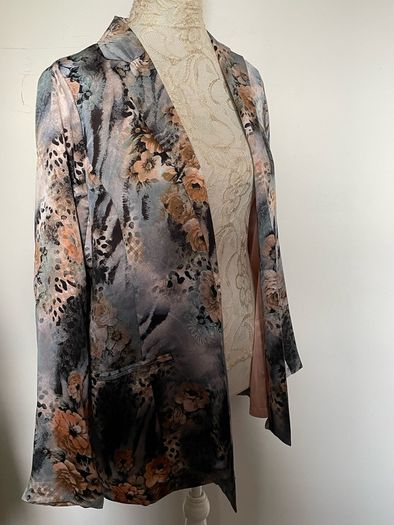 AD LIB ladies floral lightweight blazer size 14 - New